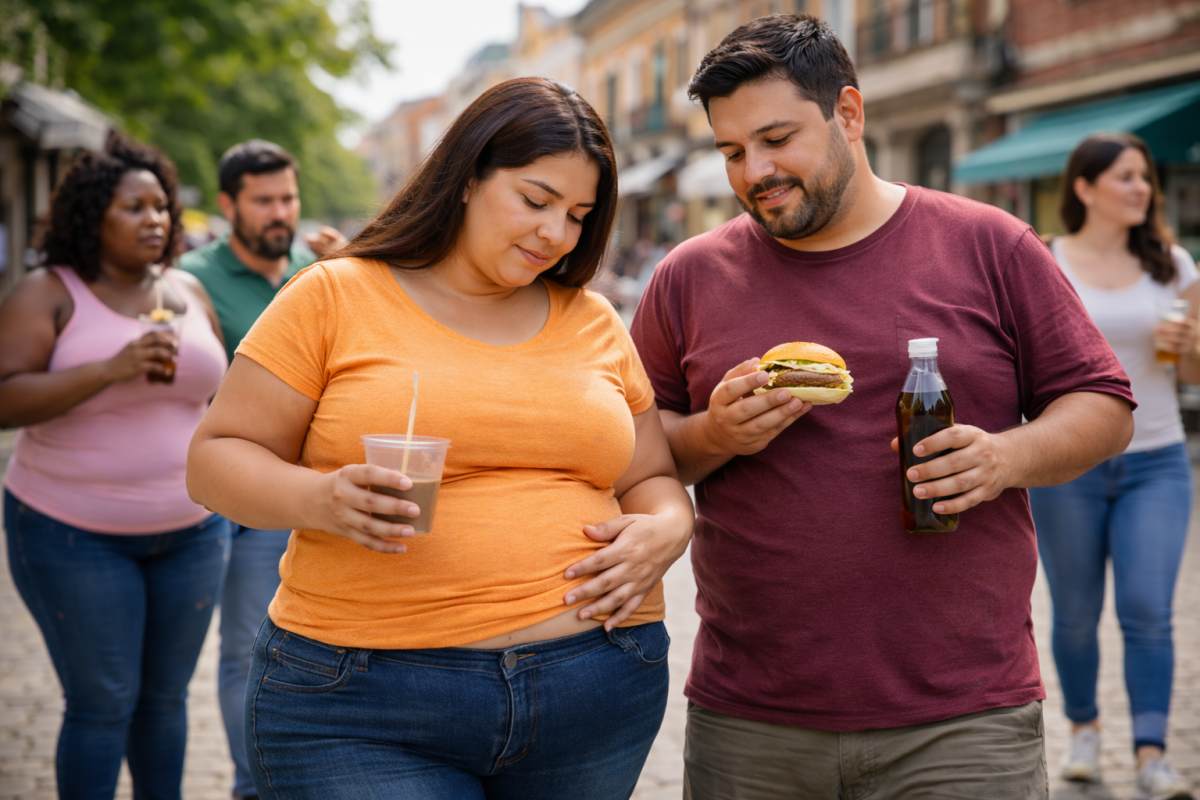 El 67.5% de los adultos en América Latina tiene sobrepeso u obesidad, advierte un informe