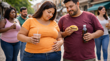 El 67.5% de los adultos en América Latina tiene sobrepeso u obesidad, advierte un informe