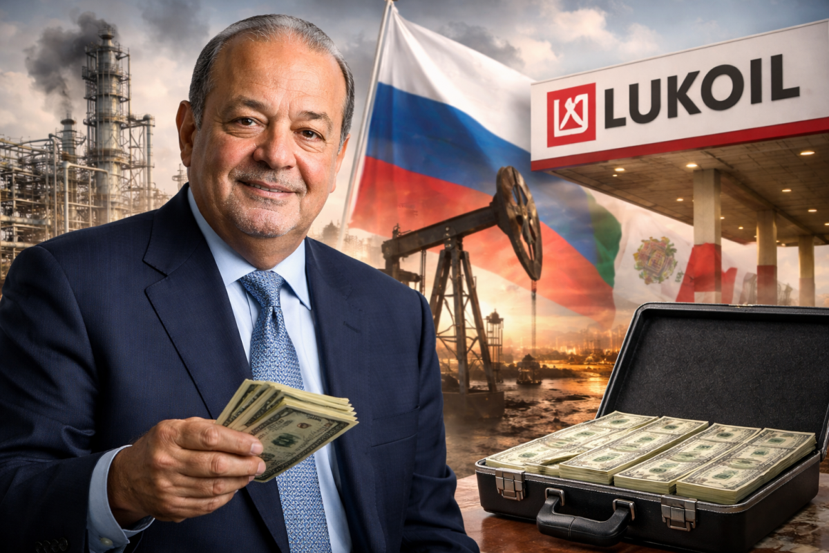 Carlos Slim compra una empresa subsidiaria de la petrolera rusa Lukoil por 270 millones de dólares