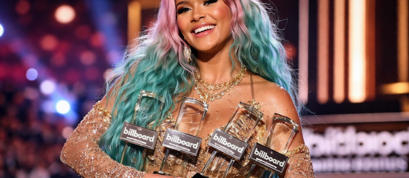 Karol G domina los Billboard de la Música Latina 2025 y consolida su reinado global
